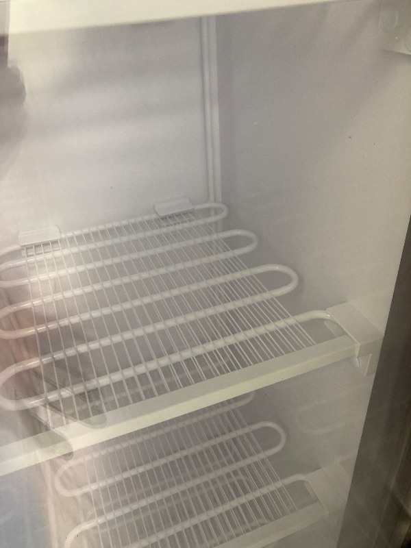 Photo 1 of KoolMore 17 in. Slim Commercial Merchandiser Freezer with Manual Defrost, 6.5 Cu. Ft. Capacity, ETL Listed in Black (KM-MDF-17S)