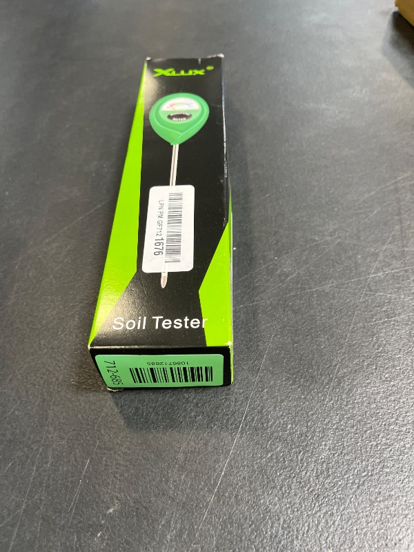 Photo 1 of XLUX Plant Soil Moisture Meter, Battery-Free, Green