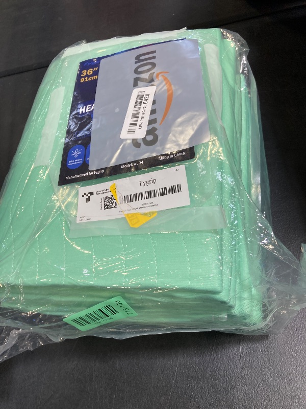 Photo 1 of Fygrip 6 Pack 36” x 36” Extra Heavy Absorbency Washable Underpads Bed Pads