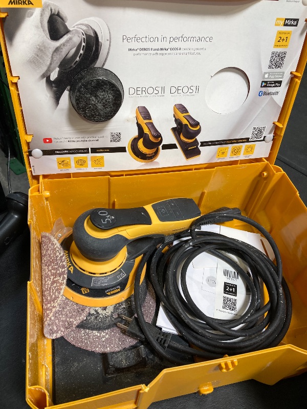 Photo 1 of Mirka DEROS II 650X 6" Random Orbital Sander