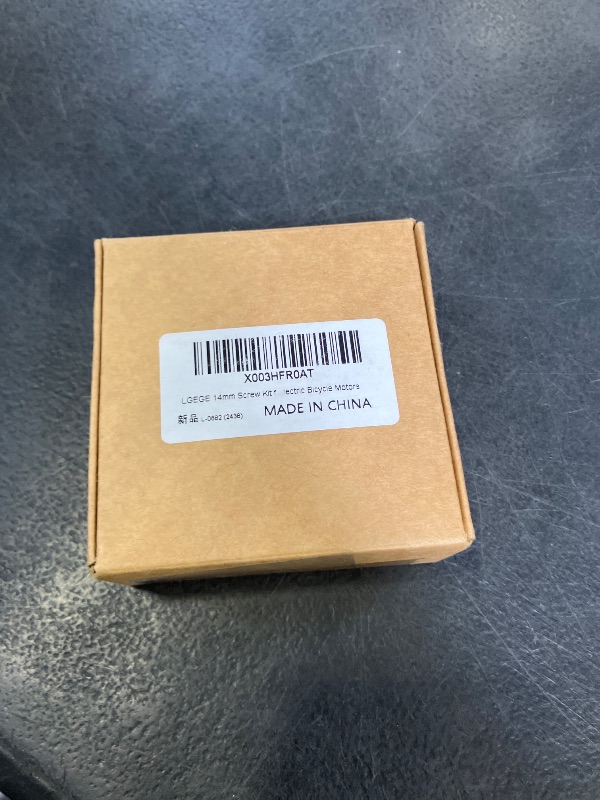 View 2 of LGEGE 14mm Screw Kit for E-Bike Hub Motor, Washer Shaft Screw Cap Nut Set for Ordinary Electric Bicycle Motors