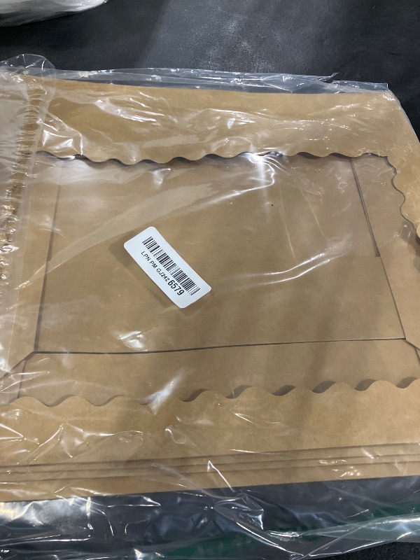 Photo 1 of qiqee Brown Cookie Box with Window 14x10x2.5 inch (24 Pcs)