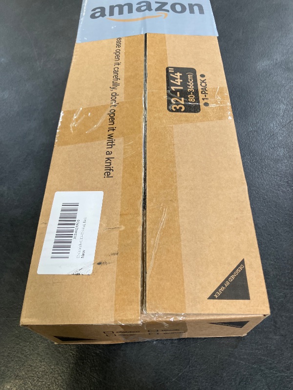 Photo 1 of YaFex Curtain Rods 32"-144", Heavy Duty 1" Black Metal