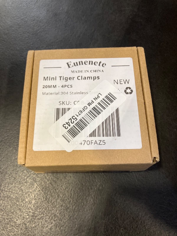 View 2 of Eunenete 304 Stainless Steel C-Clamps (4 Pack)