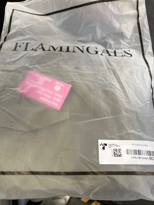 View 2 of Flamingals Straight Leg Drawstring Pants - Women's Army M