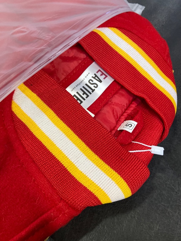 Photo 1 of EASTIFIED Varsity Letterman Bomber Jacket - S