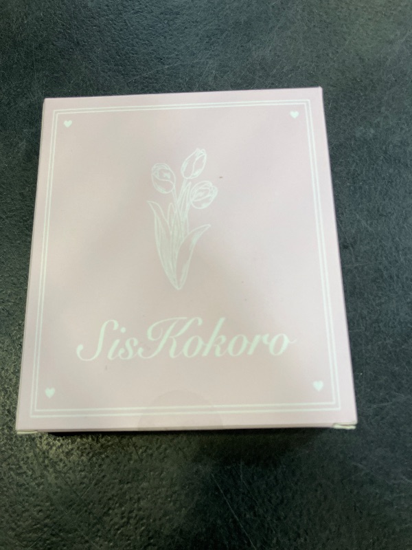 Photo 1 of SisKokoro Rechargeable Compact Makeup Mirror with Light 40X Rose