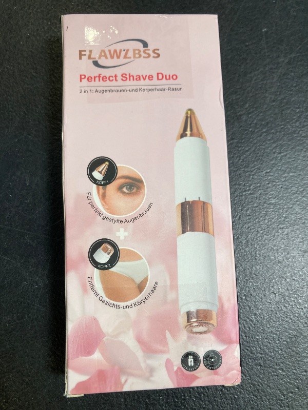 Photo 1 of Gadhevia 2-in-1 Painless Eyebrow Trimmer - Rechargeable