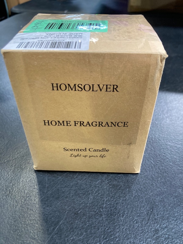 Photo 1 of Homsolver Scented Jar Candle - Lavender Scent