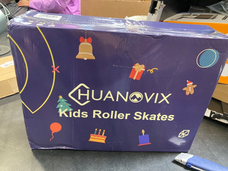 Photo 1 of Huanovix Pink Kids Roller Skates
