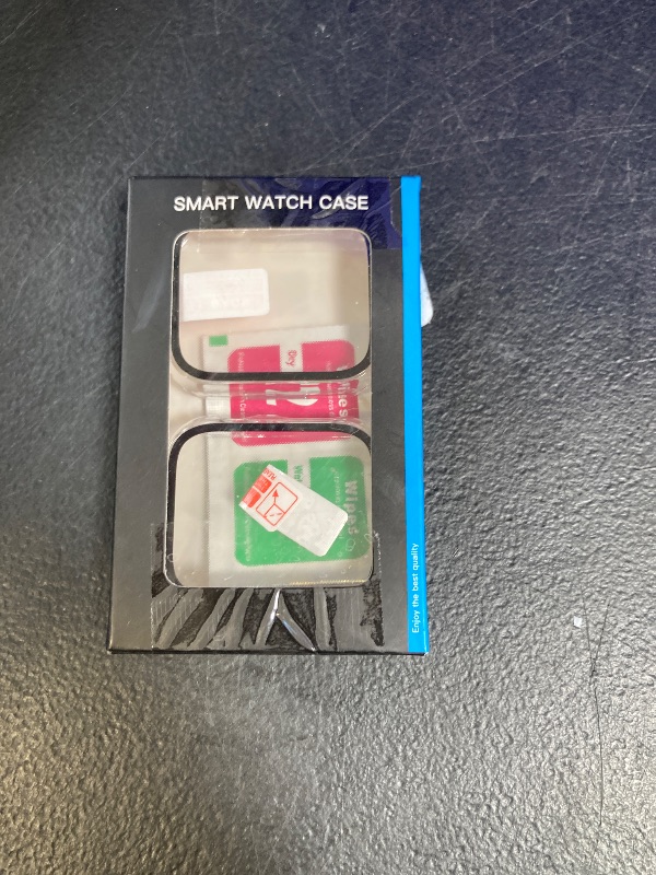 Photo 1 of JZK Case with Screen Protector for Apple Watch Series 9/8/7 45mm,Clear