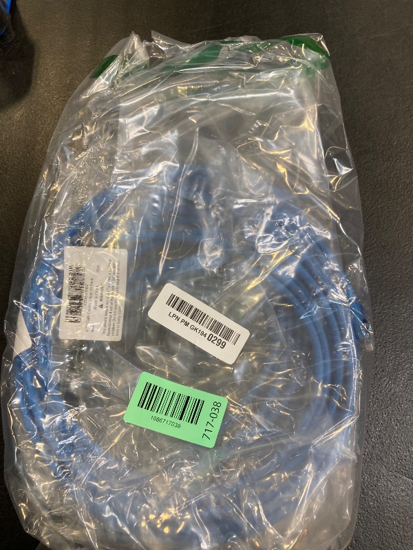 Photo 1 of Lysymixs Cat6 Ethernet Patch Cable 3 ft (10 Pack), Blue