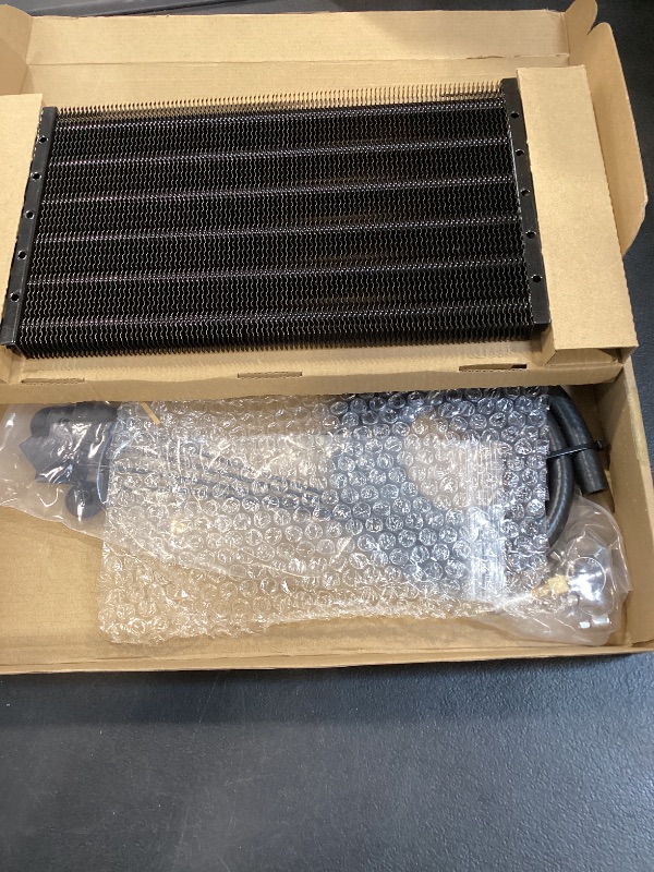 Photo 1 of BARTOO Universal 6-Pass Transmission Oil Cooler Kit