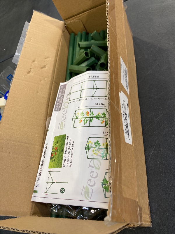 Photo 1 of ZeeDix 65 Inch Heavy Duty Tomato Cages (2 Pack)