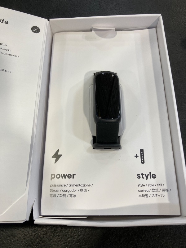Photo 1 of Fitbit Inspire 3 Activity Tracker - Black/Midnight Zen