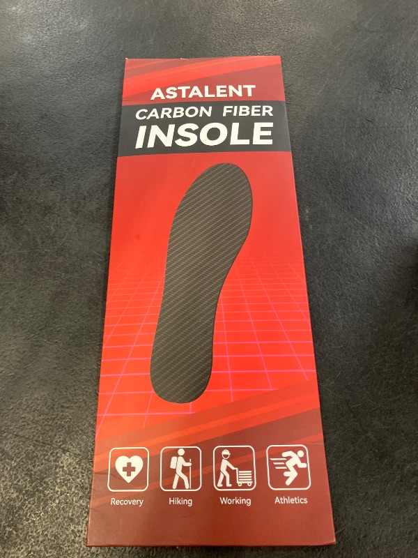 Photo 1 of ASTALENT Carbon Fiber Insole - Rigid Thin Foot Plate