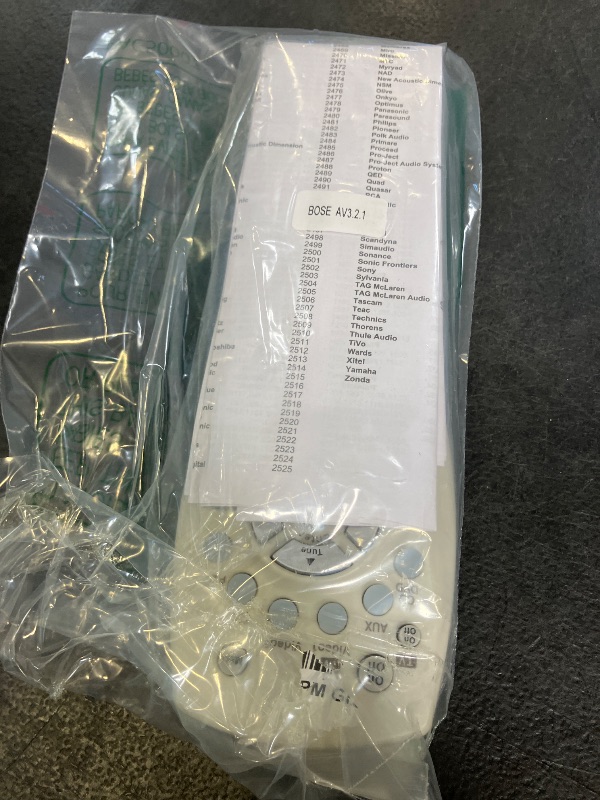 View 2 of Effireli Replacement Remote for Bose 321 Speaker System