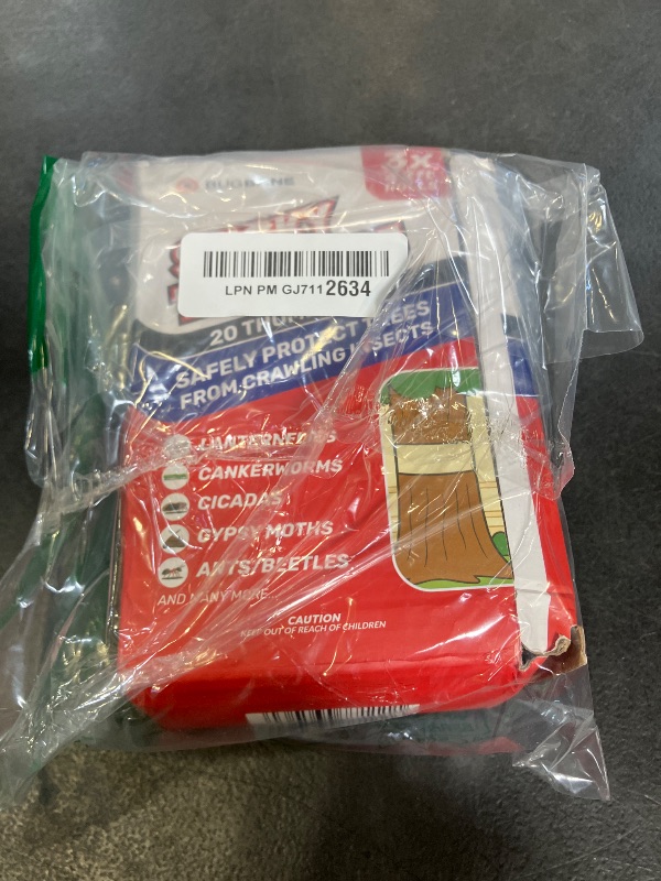 Photo 1 of Spotted Lantern Fly Trap for Trees. 3 Sticky Fly Paper Rolls with Pins and Egg Scraper. Bug Tree Tape Wrap Ant Barrier Spotted Lanternfly Killer. Lantern Flies Tape for Trees Glue Insect Barrier