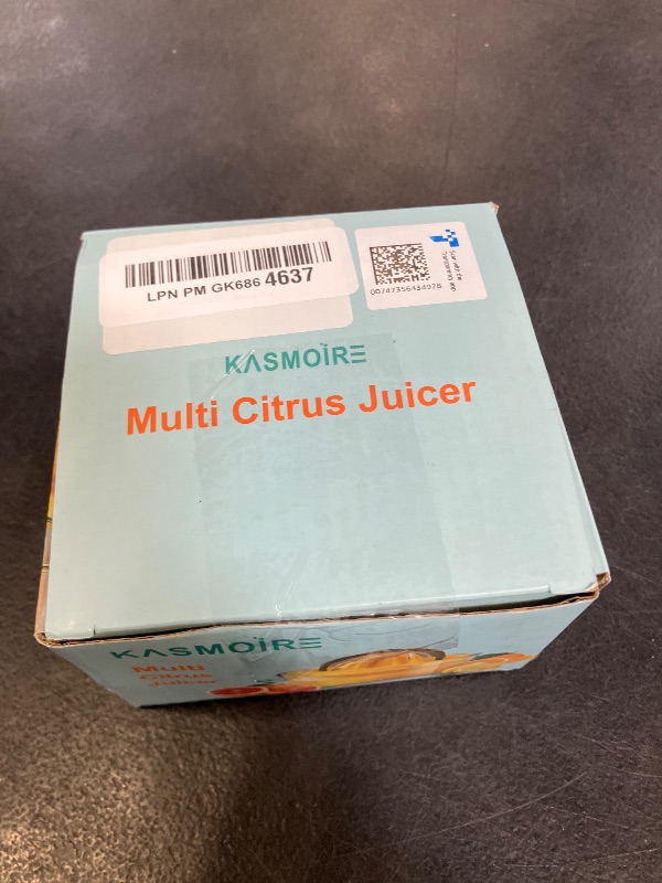 Photo 1 of Kasmoire Citrus Lemon Orange Juicer, Manual Hand Squeezer with Built-in Measuring Cup and Strainer, 8OZ (Yellow)