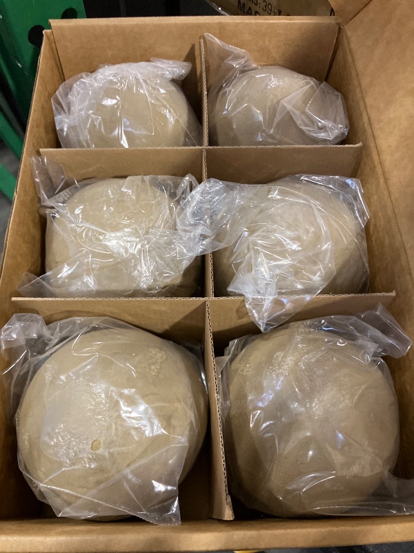Photo 1 of Stanbroil 5 Inch Ceramic Fireplace Balls, Set of 6, Beige