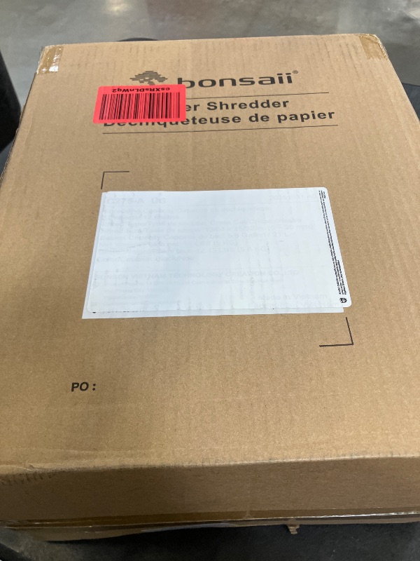 View 2 of Bonsaii C275-A 12-Sheet Cross-Cut Paper Shredder