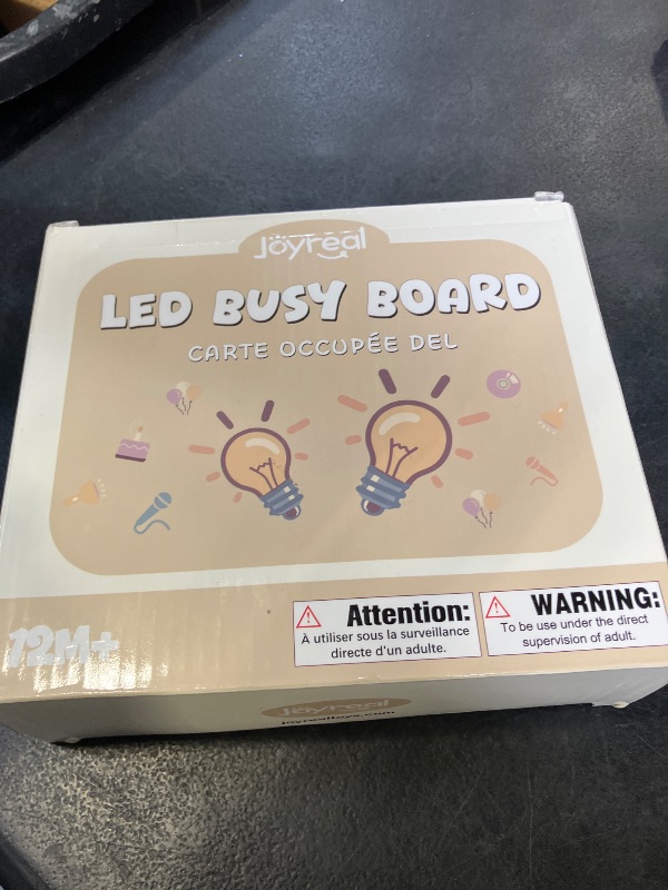 View 2 of Joyreal LED Busy Board for Toddlers - Montessori Toy