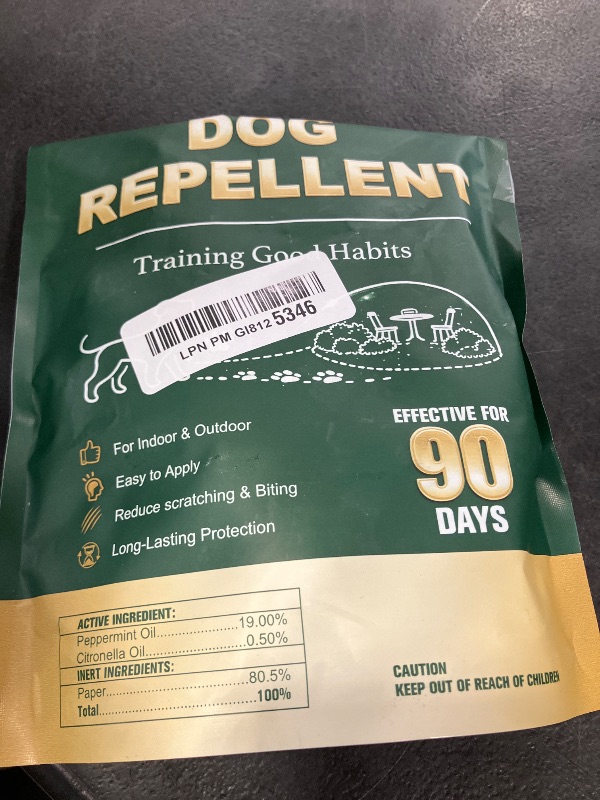 Photo 1 of VDKOGSX Dog Repellent Outdoor & Indoor - 8 Pack