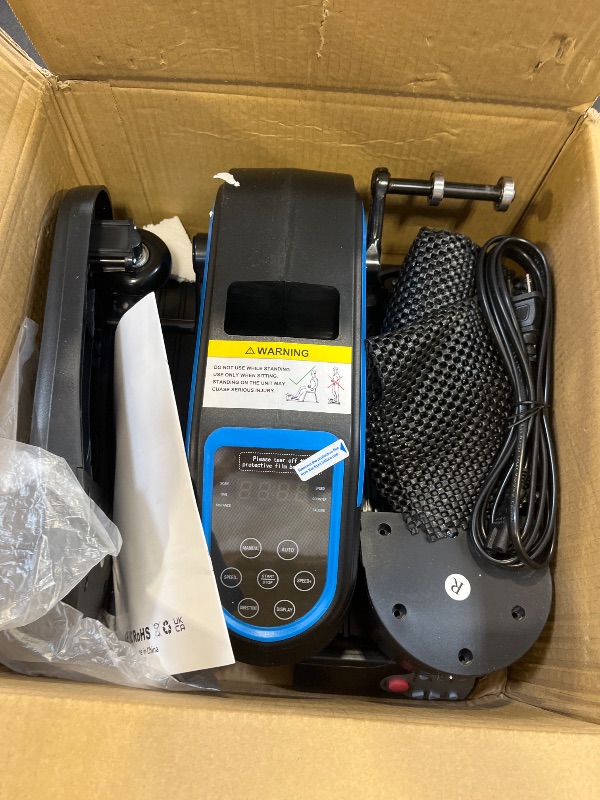 Photo 1 of VIVURN Under Desk Mini Electric Elliptical Leg Exerciser - Blue