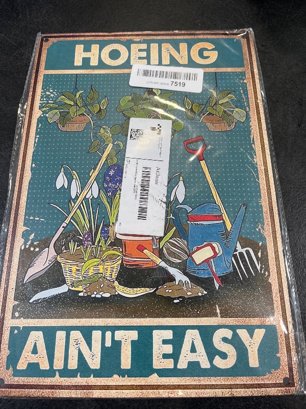 Photo 1 of Artlunar Funny Garden Sign - Humorous Gardening Gift