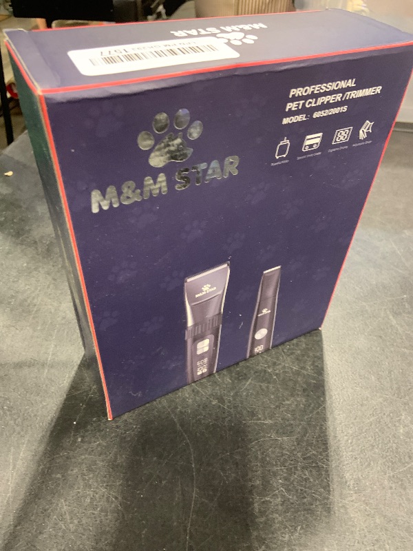 Photo 1 of M&M STAR Dog Grooming Kit with Paw Trimmer