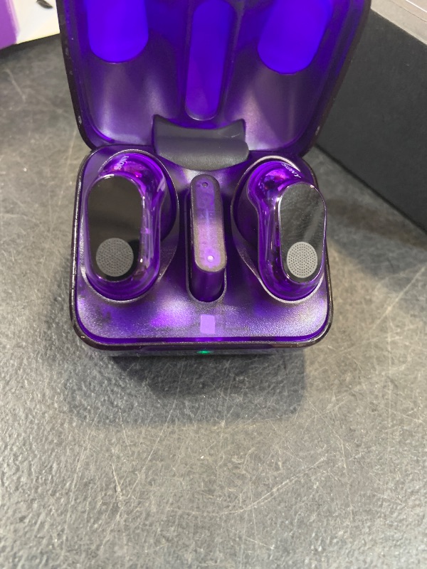 Photo 1 of Sony Inzone s Wireless Gaming Earbuds, Glass Purple