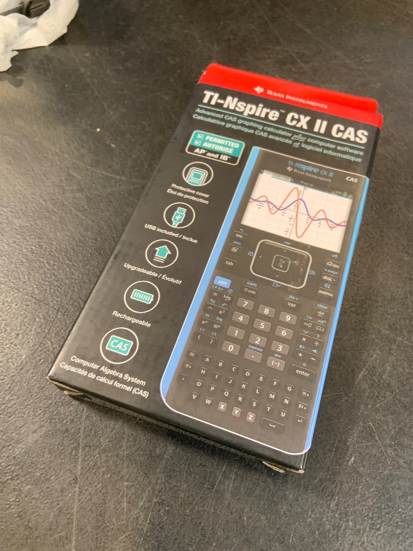 Photo 1 of Texas Instruments TI-Nspire CX II CAS Graphing Calculator