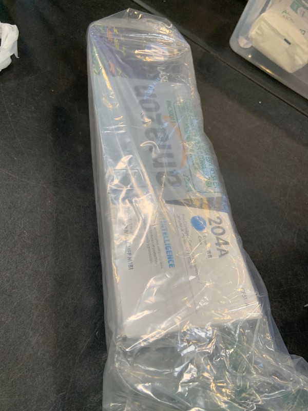 Photo 1 of HP 204A Cyan Toner Cartridge | Works Color LaserJet Pro M154 Series, Color LaserJet Pro MFP M180, M181 Series | CF511A