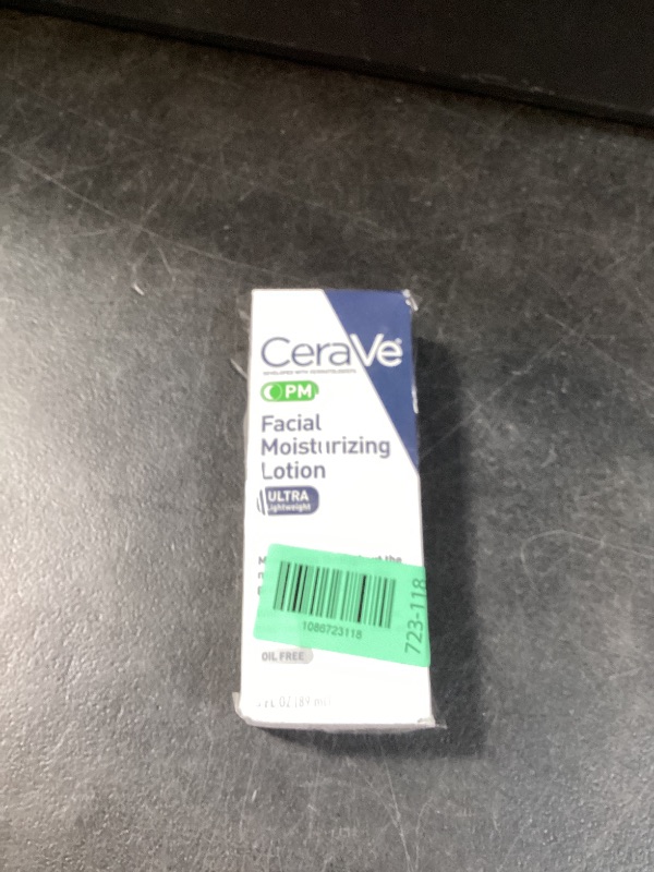Photo 1 of CeraVe PM Facial Moisturizing Lotion, 3oz
