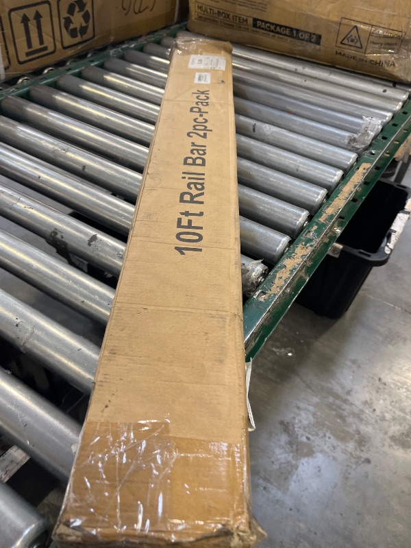 Photo 1 of Eurmax USA Canopy Tent Rail Bars - 10ft, Universal Fit