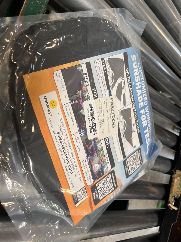 Photo 1 of EcoNour Windshield Sun Shade for Tesla Model 3 & Y
