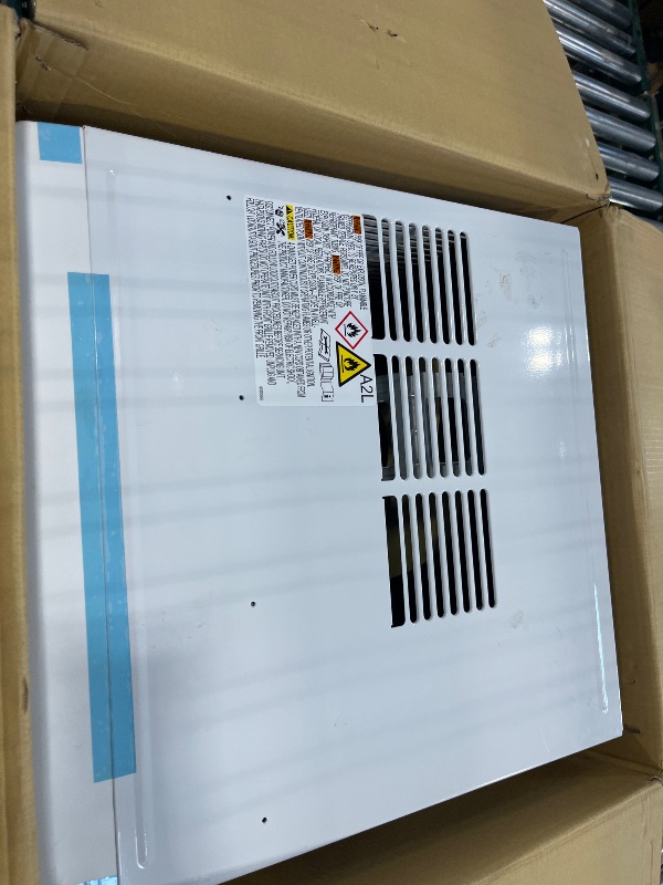 Photo 1 of GE 10,000 BTU Smart Window Air Conditioner, Powerful Cooling for Rooms up to 450 Sq Ft, Energy Efficient, Wi?Fi, Alexa/Google, Quick Install Kit, White