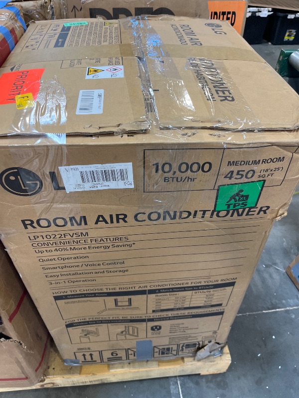 Photo 1 of LG 10000 BTU Smart Portable Air Conditioner