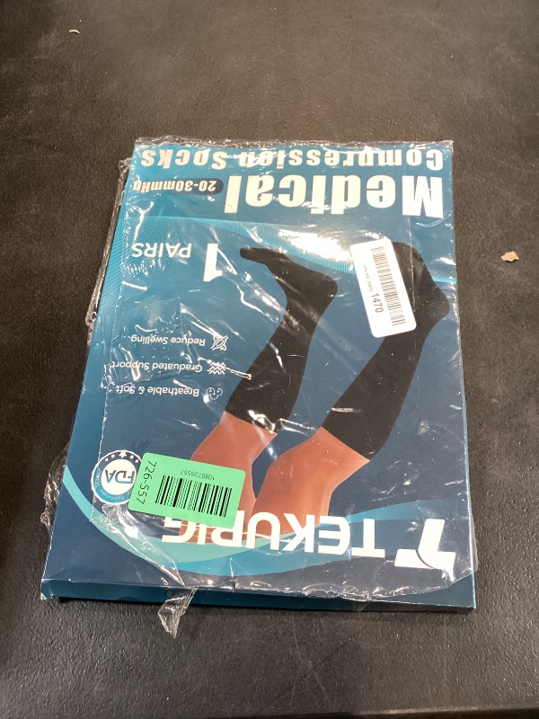 View 2 of Tekubig Compression Socks Knee High 20-30mmHg