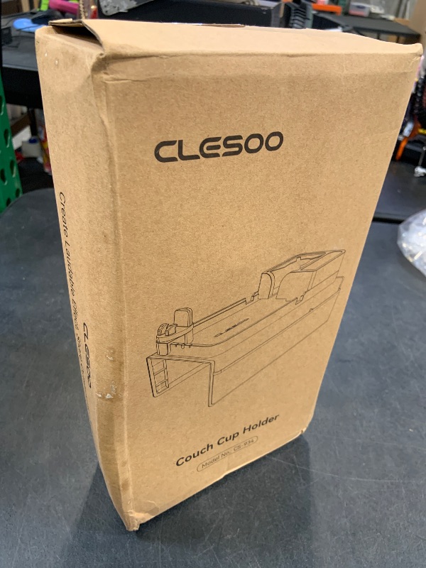 Photo 1 of CLESOO Silicone Couch Arm Tray with Cup Holder & Pockets