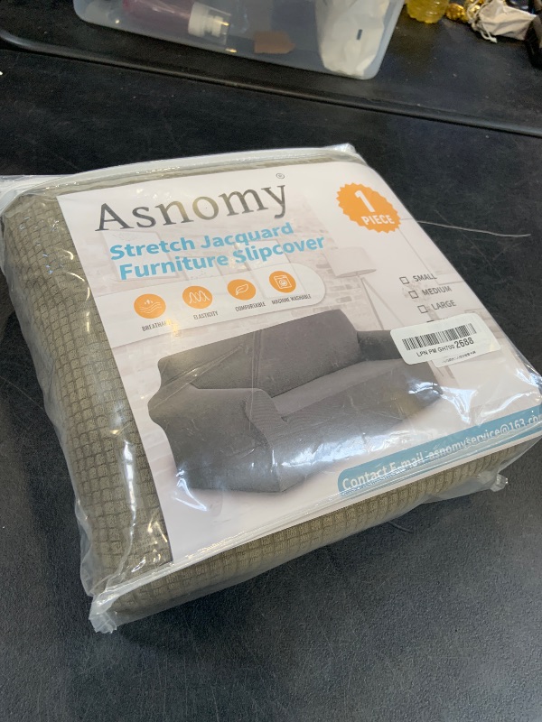 Photo 1 of Asnomy Stretch Jacquard Sofa Cover