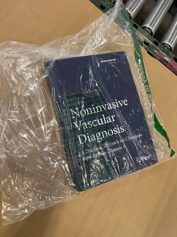 Photo 1 of Noninvasive Vascular Diagnosis: A Practical Textbook for Clinicians