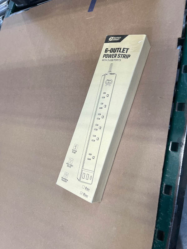 Photo 1 of SUPERDANNY 10Ft 9-in-1 Surge Protector Power Strip