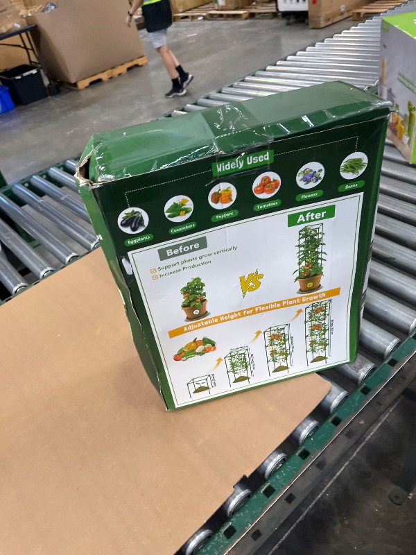 Photo 1 of Legigo 60 Inch Tomato Cages (6 Pack)