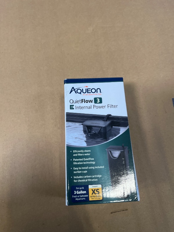 Photo 1 of Aqueon QuietFlow E Internal Power Filter