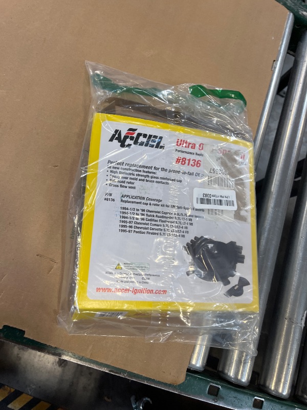 Photo 1 of ACCEL 8136 Distributor Cap and Rotor