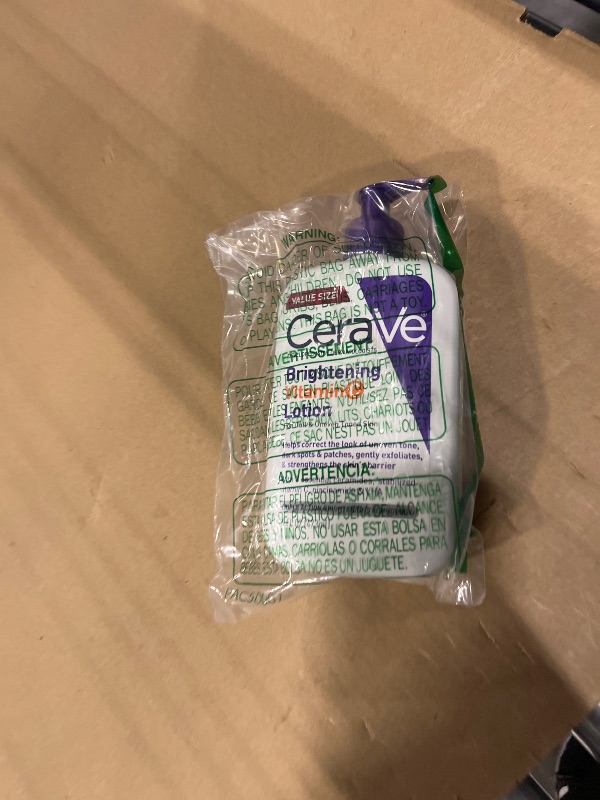 View 2 of CeraVe Brightening Vitamin C Body Lotion, 16oz
