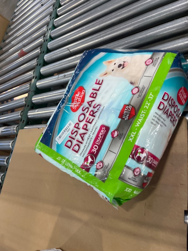 Photo 1 of Simple Solution Female Dog Diapers XXL, 30 Count