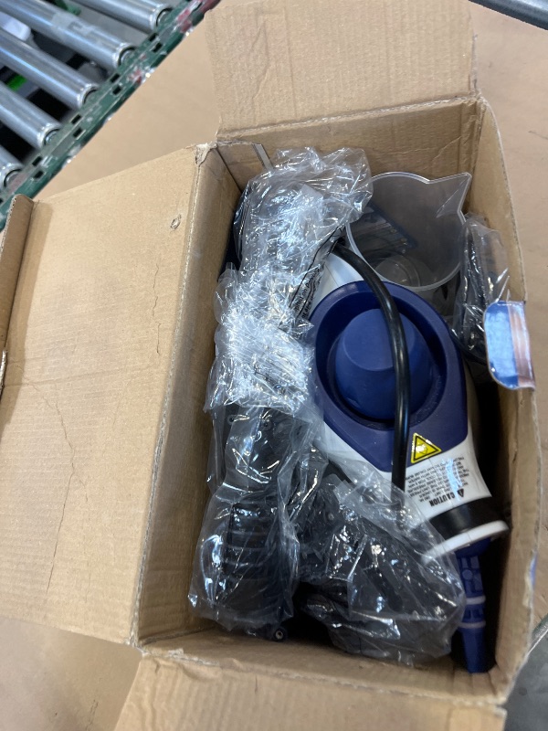 Photo 1 of Likzest Handheld Steam Cleaner (Black and White)