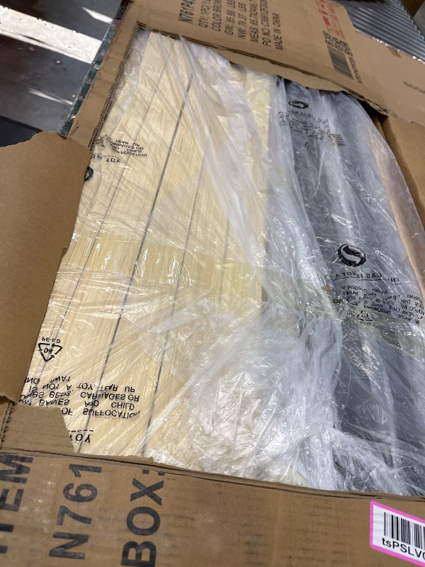 Photo 1 of Christopher Knight Home Upholstered Platform Bed------comes in 2 boxes